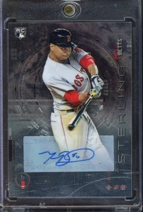 2014 Bowman Sterling Mookie Betts Auto RC RARE - Picture 1 of 2