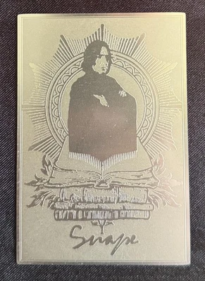 Severus Snape Metal Box Topper Card - Harry Potter Artbox - Image 1 of 2
