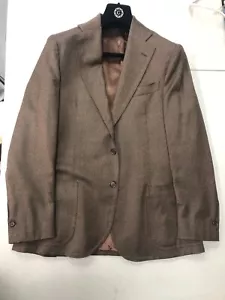 Blazer lungo marrone Le Diplomate Made in Italy - Foto 1 di 14
