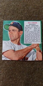 1953 RED MAN TOBACCO NL Gil Coan - Senators - Picture 1 of 2