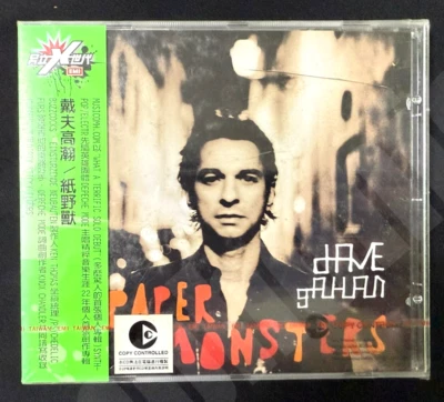 2007 Dave Gahan Paper Monsters Taiwan Ltd 10 Tracks OBI CD Sealed Depeche Mode Foto 1 de 4