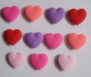 11 Pcs. Heart Theme Shoe charms for Crocs  - Picture 1 of 1