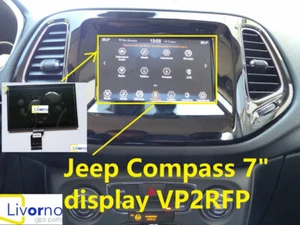 JEEP COMPASS LCD Display 7" touch screen parte di ricambio VP2RFP - Imagen 1 de 4