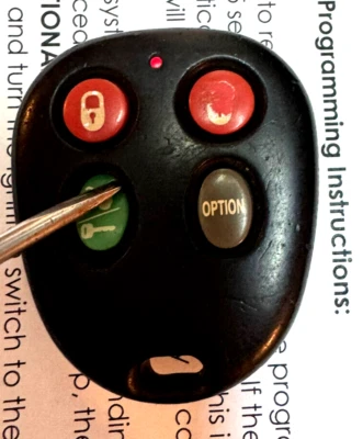 keyless remote car starter ELVATOE PROOE4BS key fob PRO9675FT4 PRO-9775 PRO-9800 - Image 1 of 4