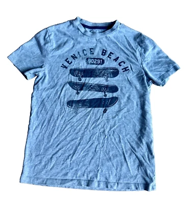 Camisa de Monopatín Azul para Niños Epic Threads Talla Juvenil Grande Venice Beach Gráfico Foto 1 de 4