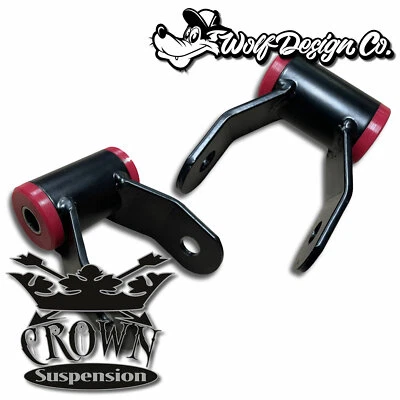 1992-1999 Chevy GMC Suburban Tahoe 1.5" Shackles Shackle Leveling Lift Kit - Image 1 of 4