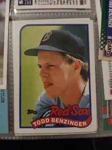 Topps 1989 - #493 Todd Benzinger - Imagen 1 de 1