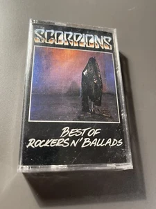 Scorpions-Best Of Rockers N’ Ballads New Sealed Import Cassette TAPE - Picture 1 of 3
