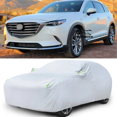 Cubierta completa para coche exterior impermeable para todo tipo de clima protección UV para Mazda CX-9 CX-7 Foto 1 de 4
