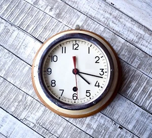 Vintage Soviet Ship Clock USSR Marine Ship Clock - Picture 1 of 7