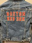 The Limited Edition Levi's MLB Denim Trucker Jacke - Red Sox - XS