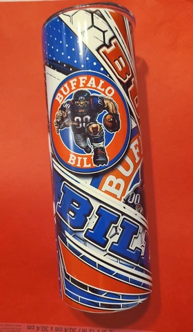 20oz. Stainless Steel Tumbler Buffalo Bills Cover