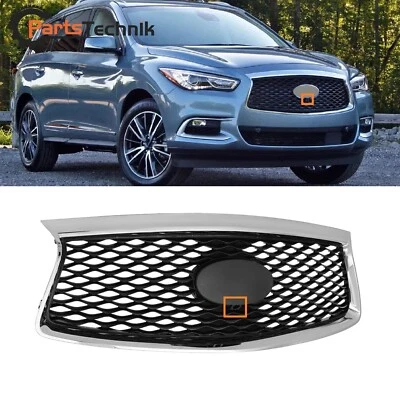 For Infiniti QX60 2016-2019 2020 With Camera Option Front Bumper Upper Grille Foto 1 de 4