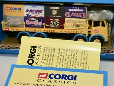 CAMION ERF AUGUST 1995 History of CORGI 09802 - Photo 1/2