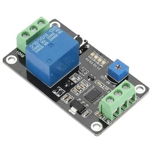 Nuevo relé temporizador de retardo encendido y apagado relé DC 12V ajustable 0,1 -120 segundos - Imagen 1 de 5