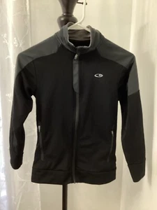 Champion Duo Dry Boy’s Black Full-Zip Jacket Size Medium (8-10) - Picture 1 of 7