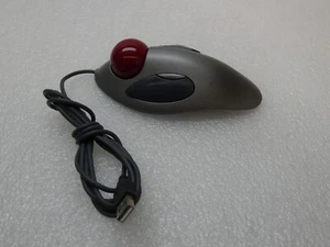Logitech T-BC21 804377 Wired Optical Trackman Marble Mouse - Afbeelding 1 van 5