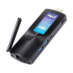 PCG02 Fanless Mini PC Stick, Celeron J4125 8GB 128GB Micro Desktop Computer, ... - Picture 1 of 8