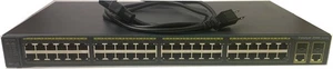 CISCO WS-C2960-48TC-L V04 Catalyst 2960 Managed Switch - Tested! - Picture 1 of 8