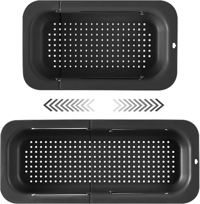 Cestello Colino Lavello Cucina Estensibile (34-47Cm), Salvaspazio, Scolapiatti F - Immagine 1 di 4