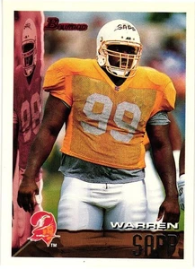 WARREN SAPP RC 1995 TOPPS ROOKIE #12 BUCS - Picture 1 of 2