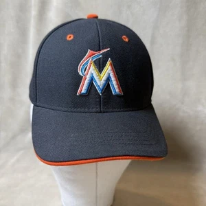 Miami Marlins Fan Favorite Logo Hat Child Youth Black MLB Baseball Cap - Picture 1 of 8
