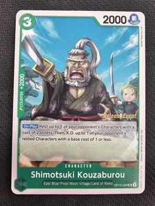 One Piece TCG - Shimotsuki Kouzaburou (OP12-029) Release Event Promo English - Picture 1 of 2
