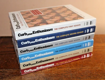 Curb Your Enthusiasm Complete Seasons 1 2 3 4 5 6 (DVD, 2003) Brand New Sealed - Image 1 of 3
