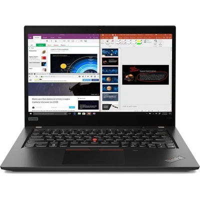 Lenovo ThinkPad X395 13.3" Táctil 8GB 512GB AMD Ryzen 7 3700U Win11P, Negro Foto 1 de 4