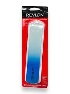 Revlon Bacteria Shield Glass Foot Buffer with Anti-Bacterial Technology - NEW - Picture 1 of 1