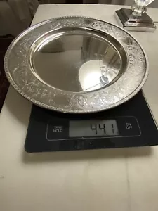 ARGENTO 800 ANTICO PIATTO CENTROTAVOLA IN ARGENTO 800 GRAMMI 441 - Foto 1 di 10