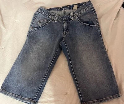 Jeans Skimmer Sergio Valente Talla 27 Mujer Azul Denim Elástico Medidas 26 x 14 Foto 1 de 4