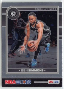 2024-25 Panini NBA Hoops Ben Simmons Premium Stock Parallel Brooklyn Nets #33 - Imagen 1 de 2