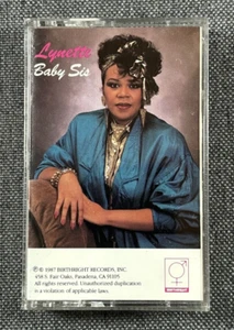 Lynette - Baby Sis Cassette Tape 1987 - Imagen 1 de 4