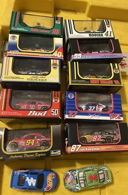 12 NASCAR American Stock Car Revell Diecast  Cars  / 1:64 NASCAR  Vintage Cars - Image 1 of 4
