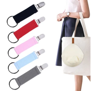 Elastic Hat Clip for Luggage Travel Hat Clip for Kids Adults Outdoor Accessory - Picture 1 of 31