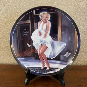 Set 8 piatti Marilyn Monroe da collezione The Bradford Exchange "Silver Screen"8,25" - Foto 1 di 24