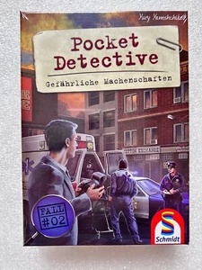 Pocket Detective Gefährliche Machenschaften Schmidt Familien- Kartenspiel 49378 - Bild 1 von 8