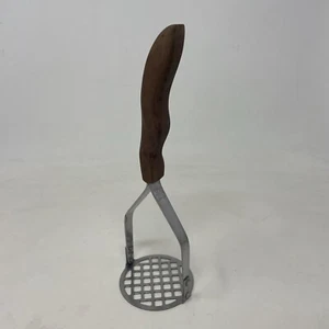 Cutco #14 Faux Wood Marbled Handle Potato Masher - Picture 1 of 8