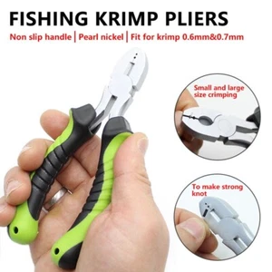 HERRAMIENTA DE PRENSADO MOD / ALICATES PARA CRIMPADORAS DE 0,6 mm y 0,7 mm para hacer aparejos de carpa - Imagen 1 de 6