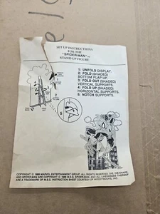 Vintage Marvel The Amazing Spider-Man Todd McFarlane Standee RARE NOS - Bild 1 von 7