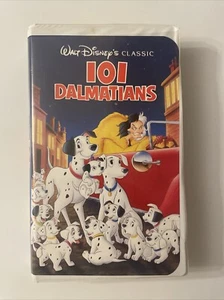 Disney’s 101 Dalmatians VHS Video Tape Black Diamond Classics - Picture 1 of 3