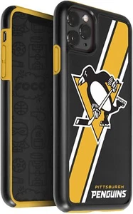 FOCO NHL Pittsburgh Penguins Dual Hybrid Case for iPhone 11 Pro, X & XS (5.8") - Picture 1 of 1