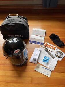 Bell M4 Racer Series Gloss Black Mens Size Large With Extras And Bags