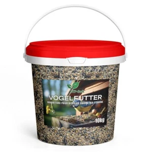 10kg Vogelfutter Streufutter Wildvogelfutter 4 Jahreszeiten Vögel Eimer 10 kg - Bild 1 von 5