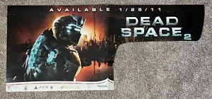 Damaged - Dead Space 2 Gamestop Huge Banner Store Display Poster PS3 Xbox 360 EA - Picture 1 of 10