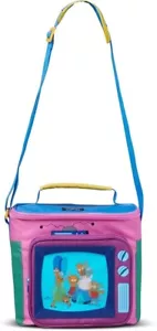 Igloo 90s Retro Collection Square Lunch Box with Front Pocket. - Picture 1 of 2