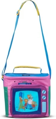 Igloo 90s Retro Collection Square Lunch Box with Front Pocket. - Image 1 of 2