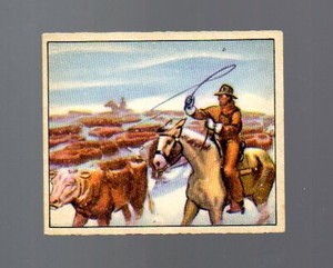 Wild West Card # E 10 - Bowman (1949-50)