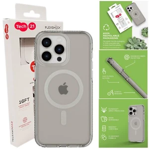 Funda Cristal MagSafe Original Tech21 iPhone 15 Pro y 15 Max Evo Cubierta Antigolpes - Imagen 1 de 8